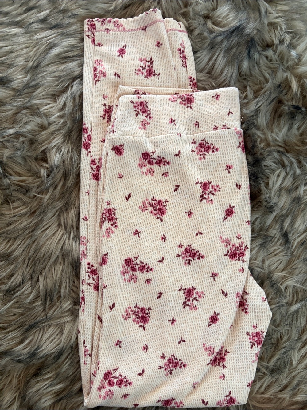 LAURA ASHLEY Thermal Pajama Set Under Garment Set - Picture 2 of 7